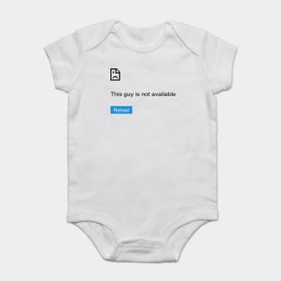 Funny Error Tee Baby Bodysuit